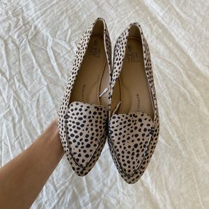 Leopard print flats - memory foam